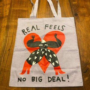 Boss Life by Egle Zvirblyte Lilac Tote